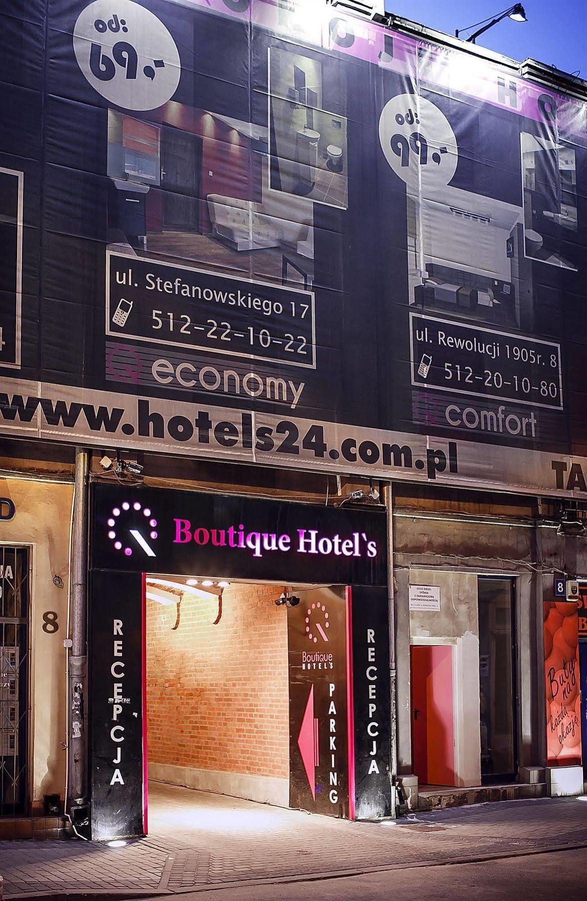 Boutique Hotel'S II Rewolucji Лодз Екстериор снимка